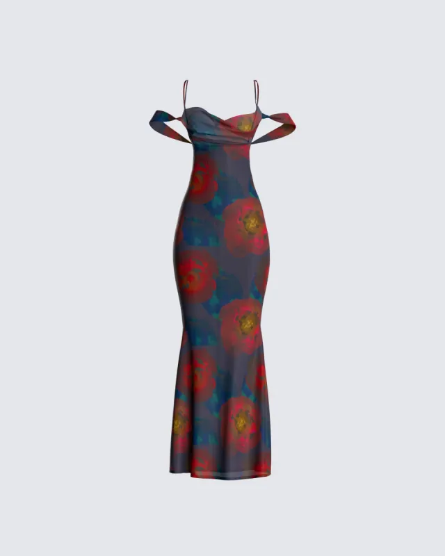 Elizabeth Floral Print Dress sold by Finesse