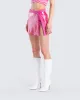 Irie Pink Sequin Mini Skirt sold by Finesse