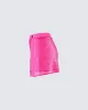 Irie Pink Sequin Mini Skirt sold by Finesse