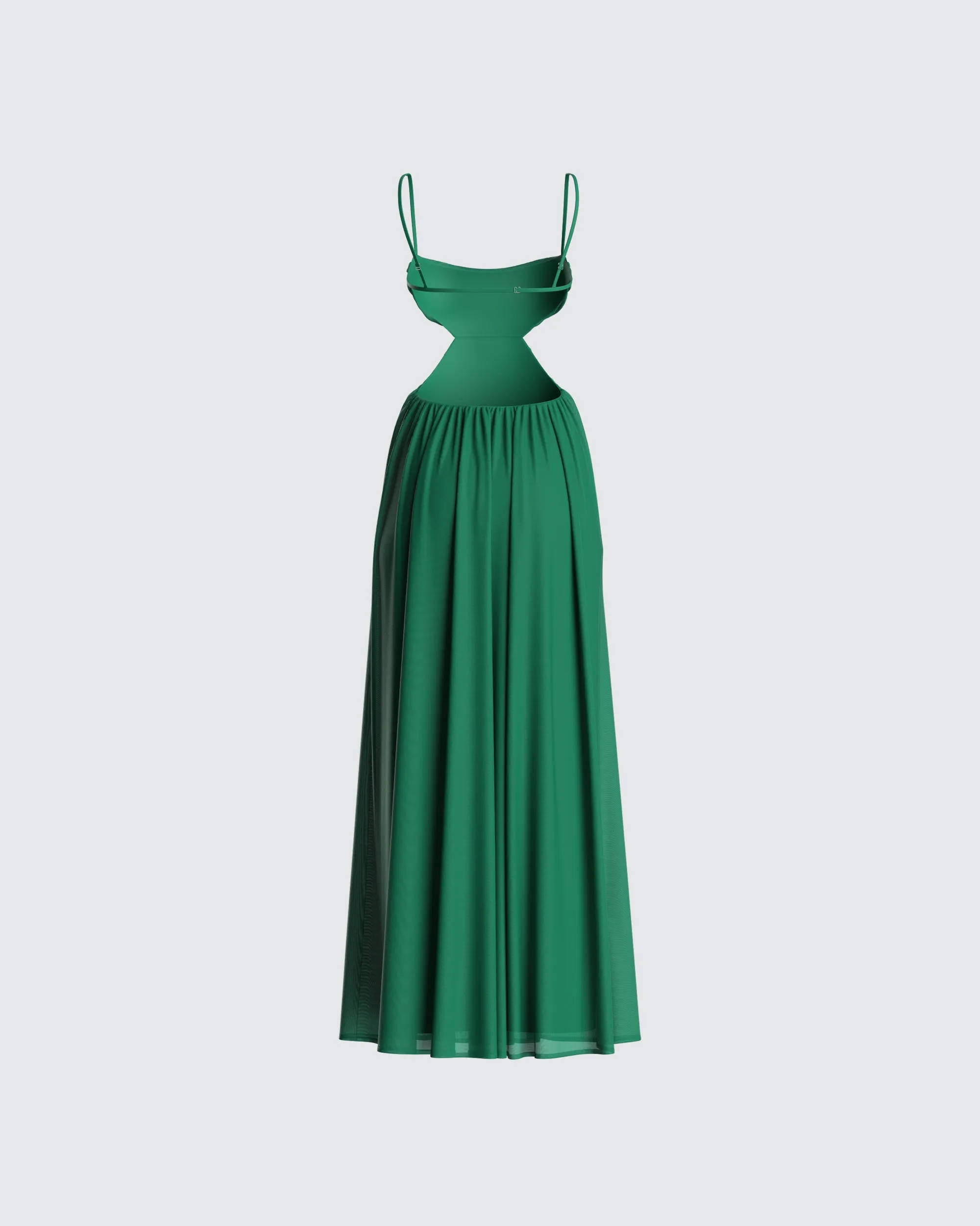 Freja Green Georgette Gown sold by Finesse product image thumbnail 3