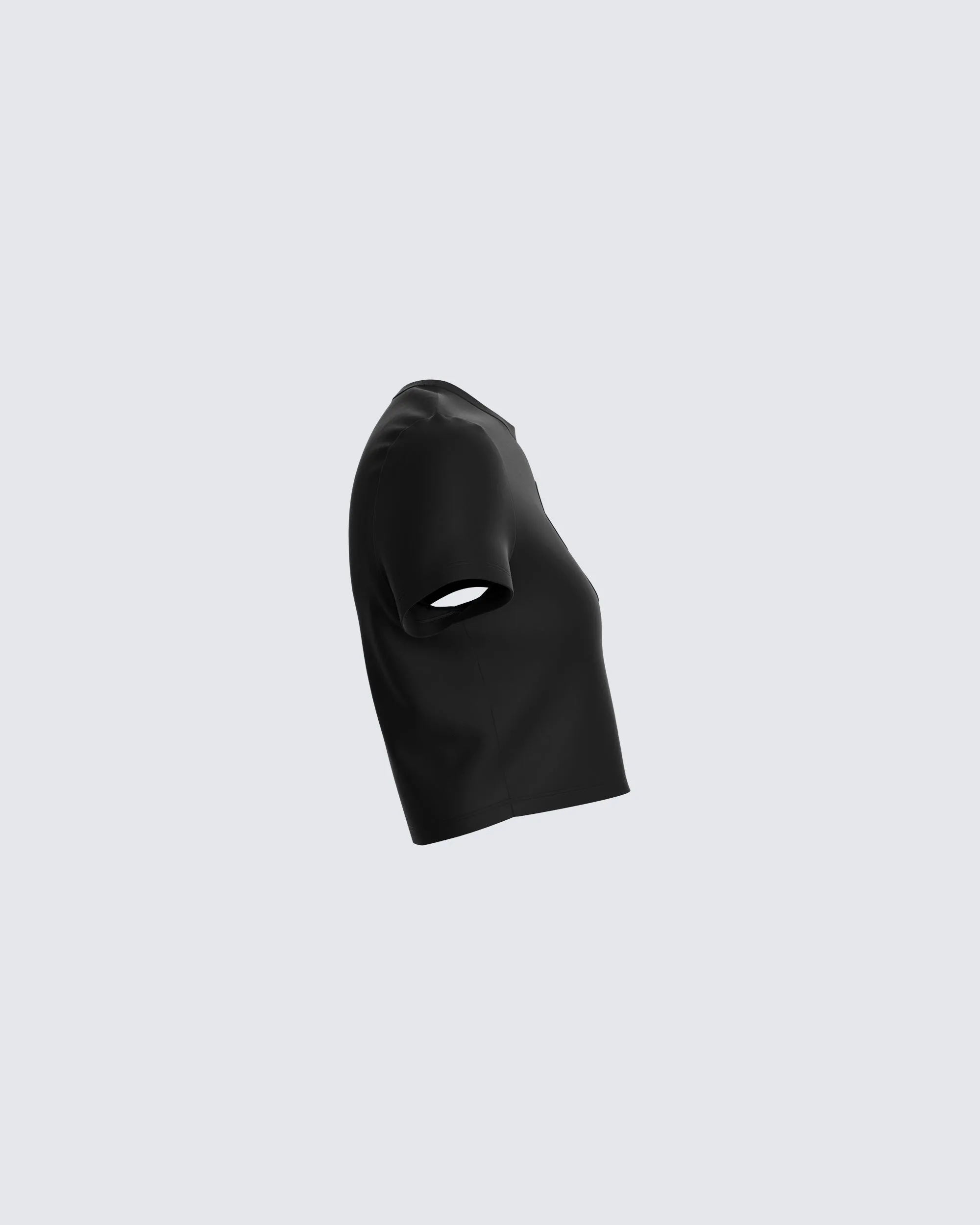 Jesse Black Cropped Top sold by Finesse product image thumbnail 2