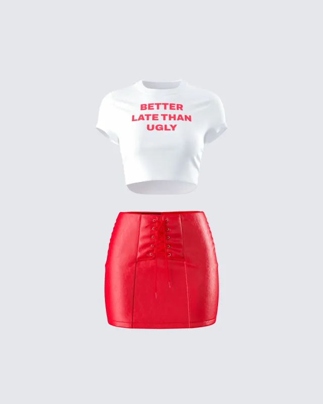 Nat Vegan Leather Set sold by Finesse