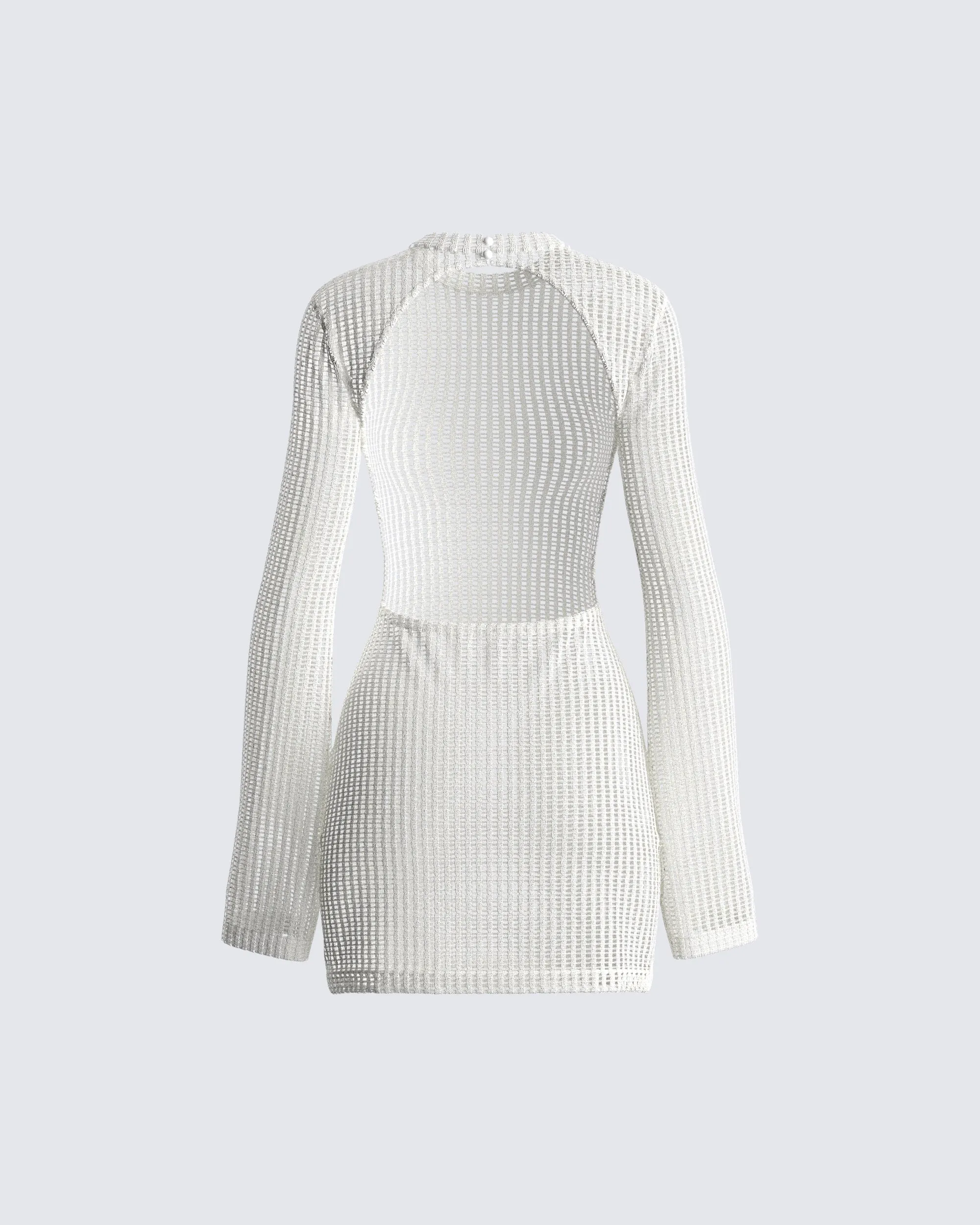 Angelina Ivory Mini Dress sold by Finesse product image thumbnail 3