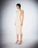 Tyra Ivory Lace Halter Midi Dress sold by Finesse