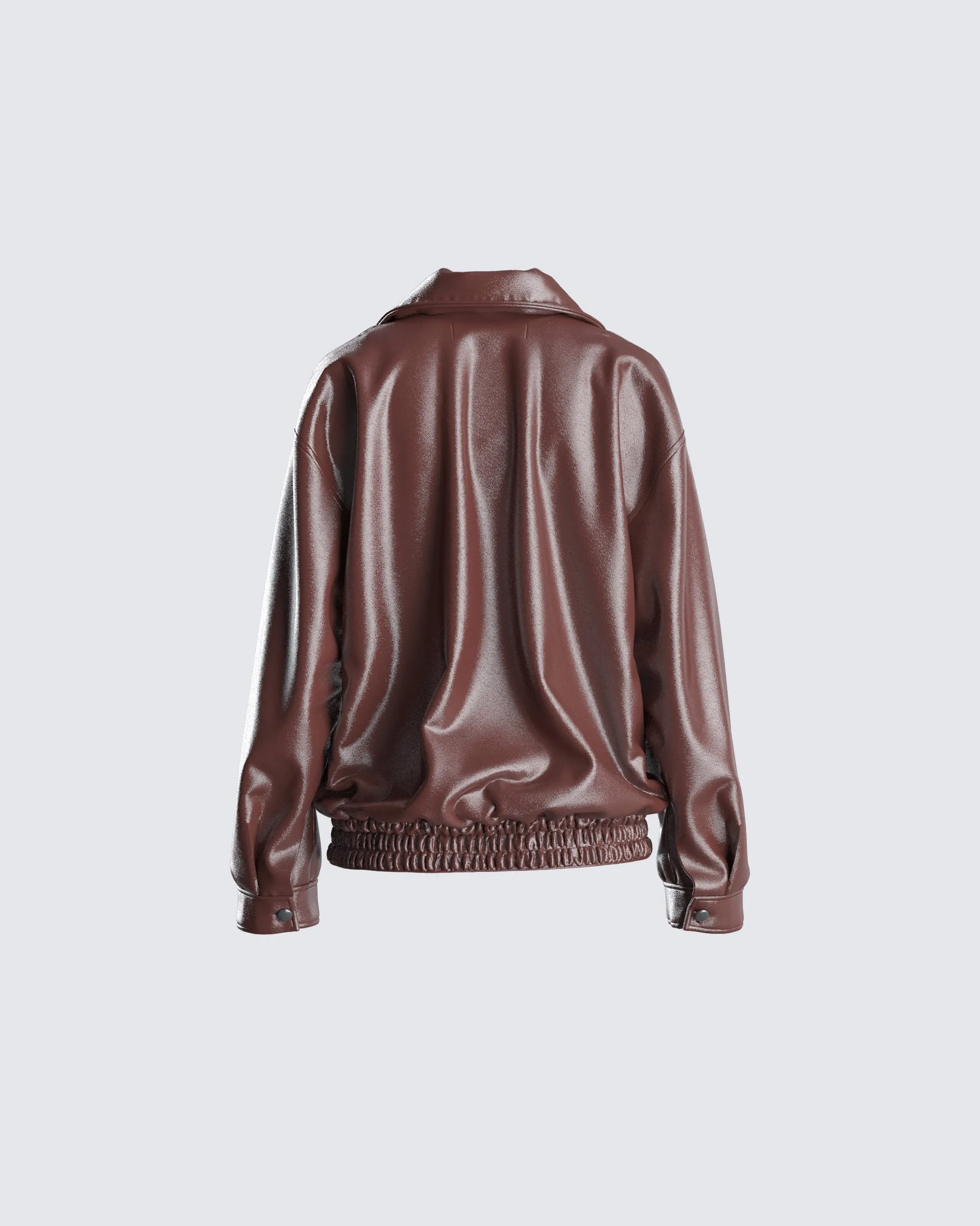 Danny Brown Vegan Leather Jacket sold by Finesse product image thumbnail 3