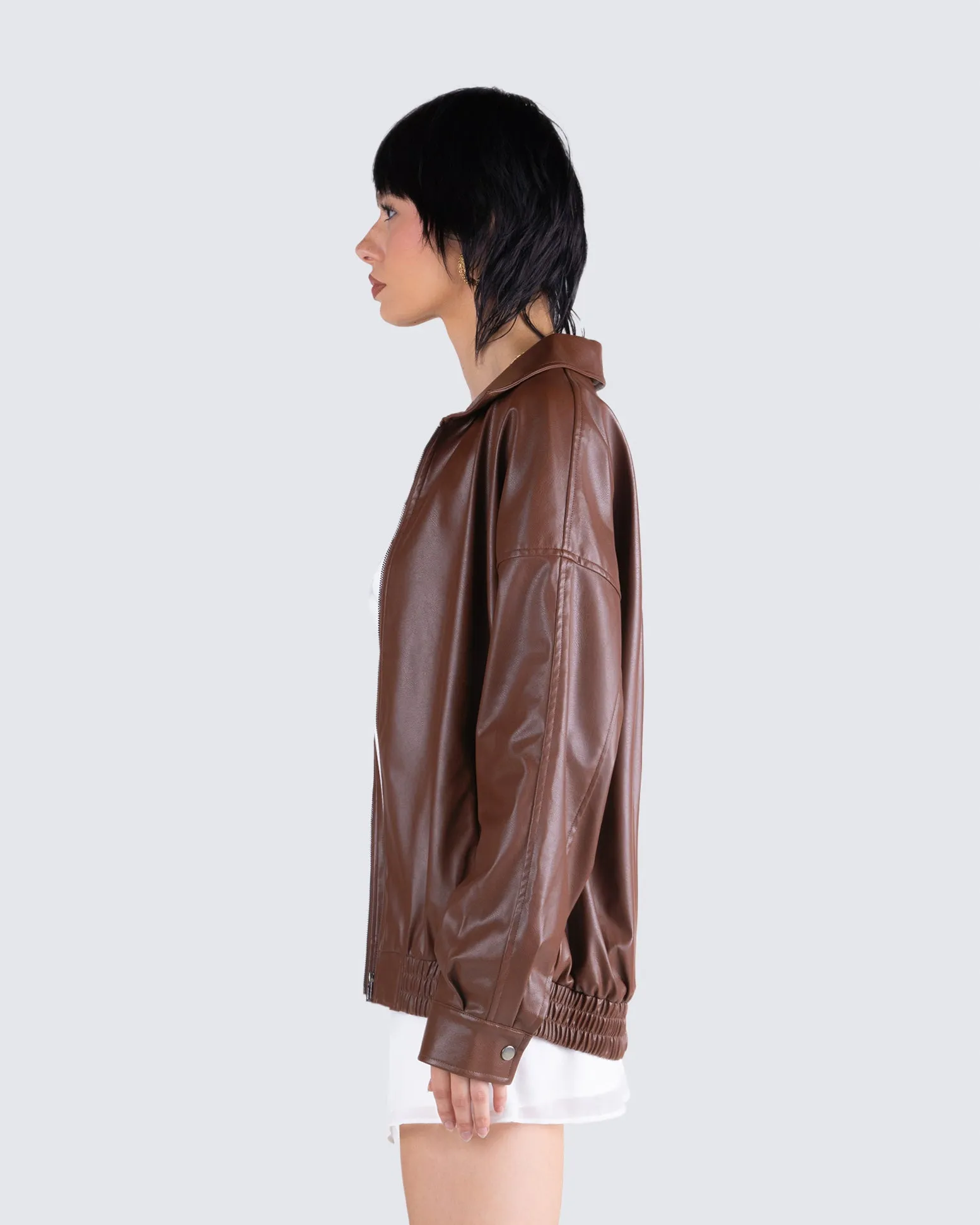 Danny Brown Vegan Leather Jacket sold by Finesse product image thumbnail 5