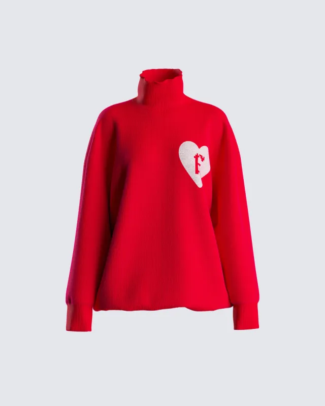 Sienna Turtleneck Knit Top sold by Finesse