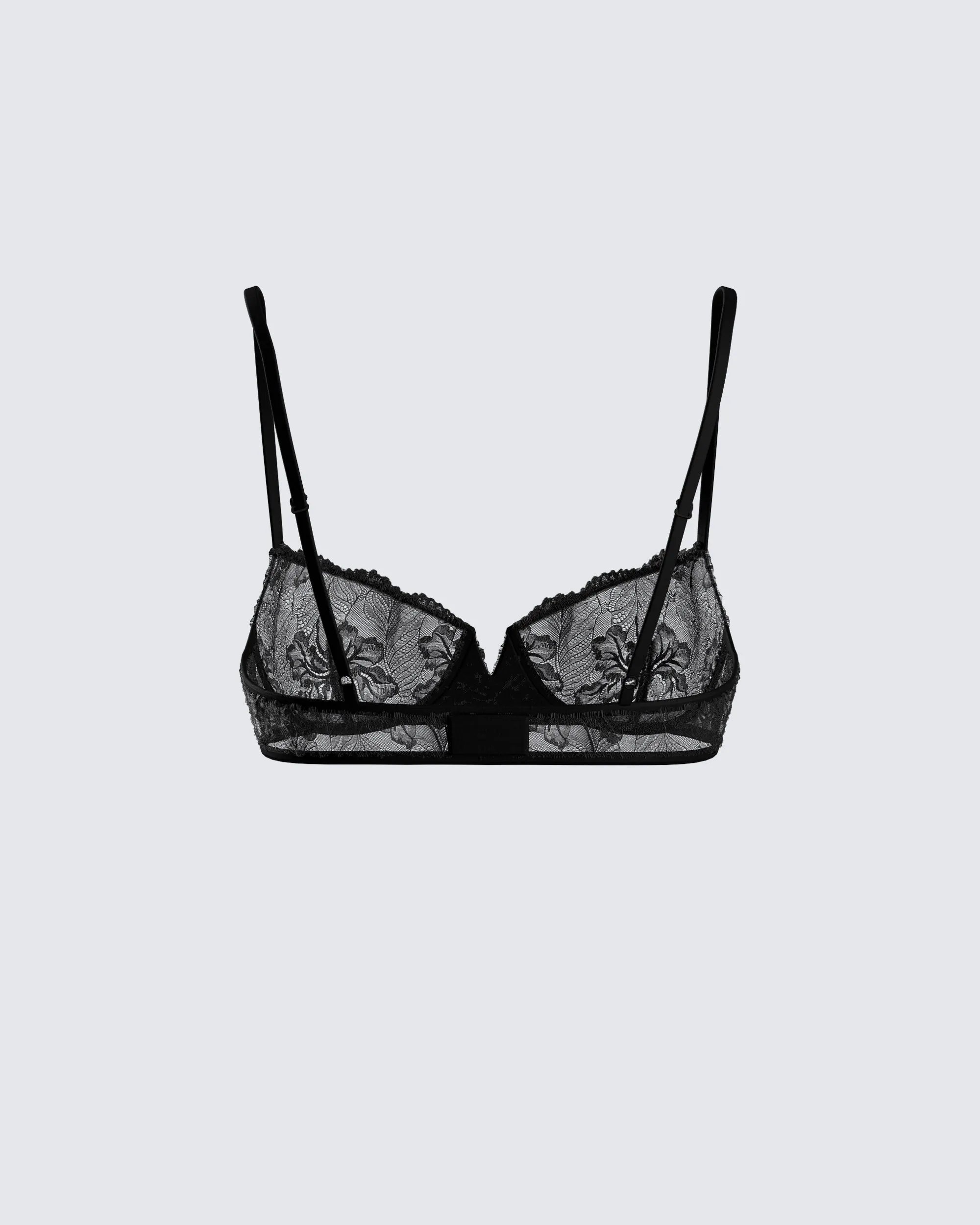 Clove Black Lace Bra Top sold by Finesse product image thumbnail 3