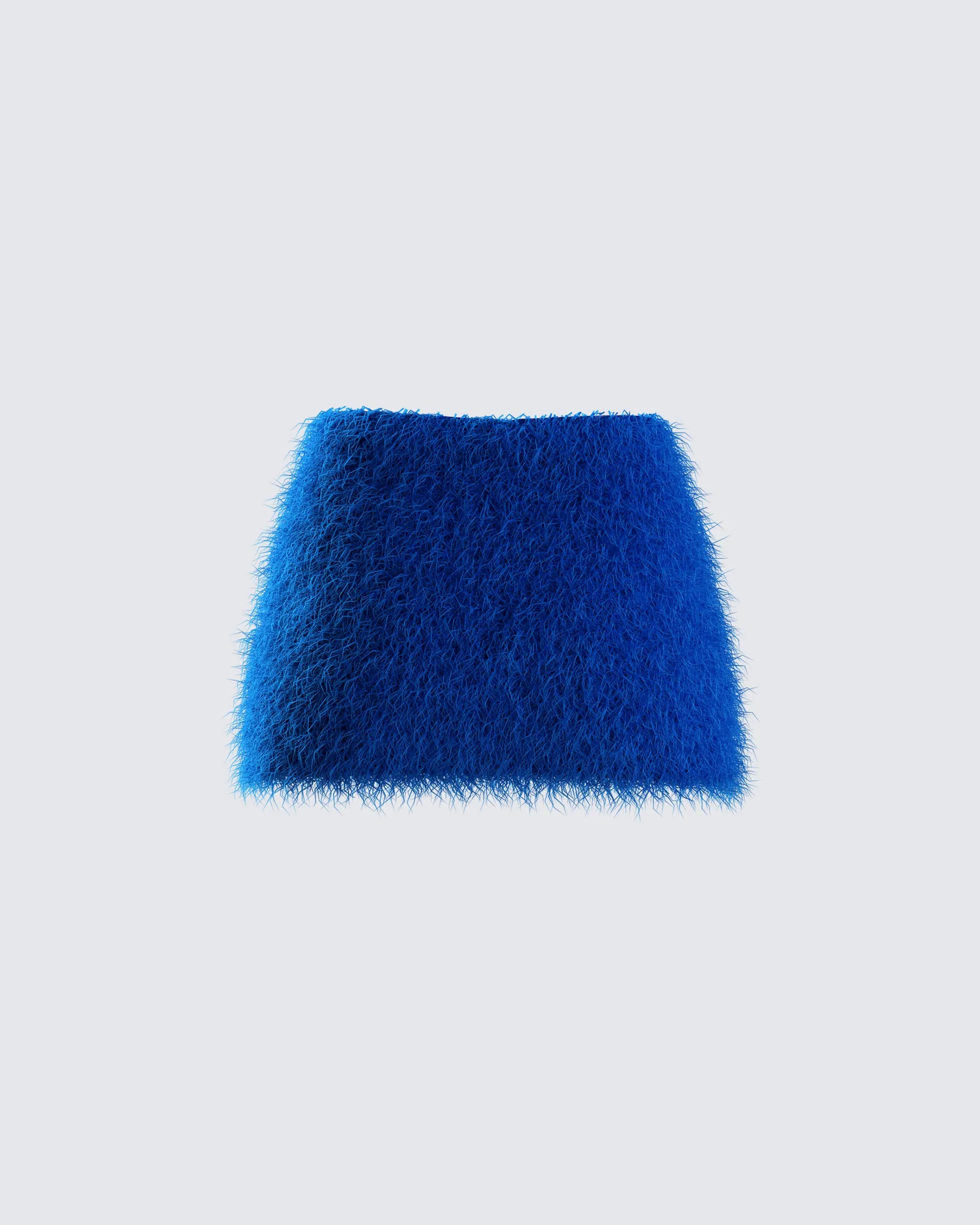 Sierra Blue Fuzzy Skirt sold by Finesse product image thumbnail 3