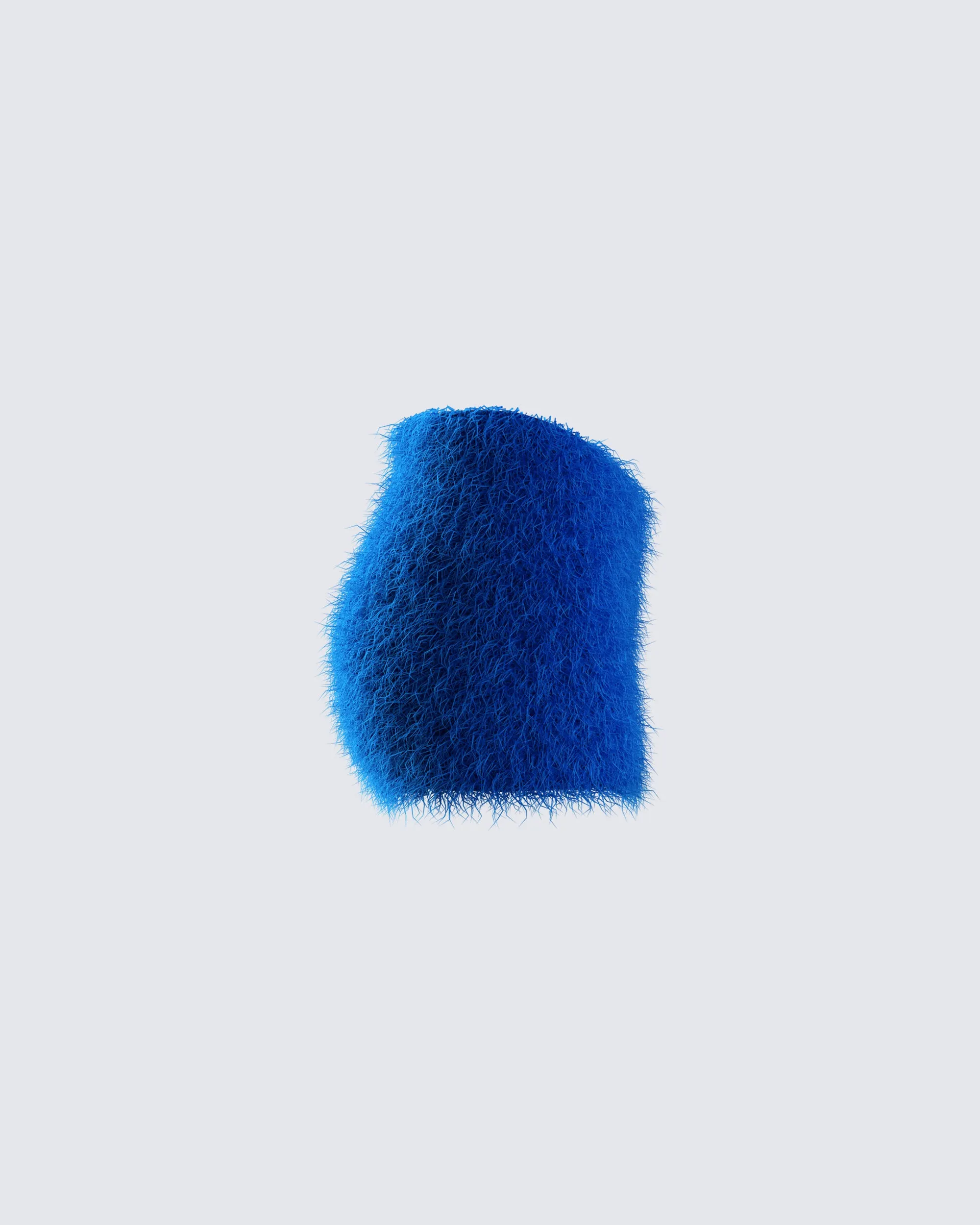 Sierra Blue Fuzzy Skirt sold by Finesse product image thumbnail 2
