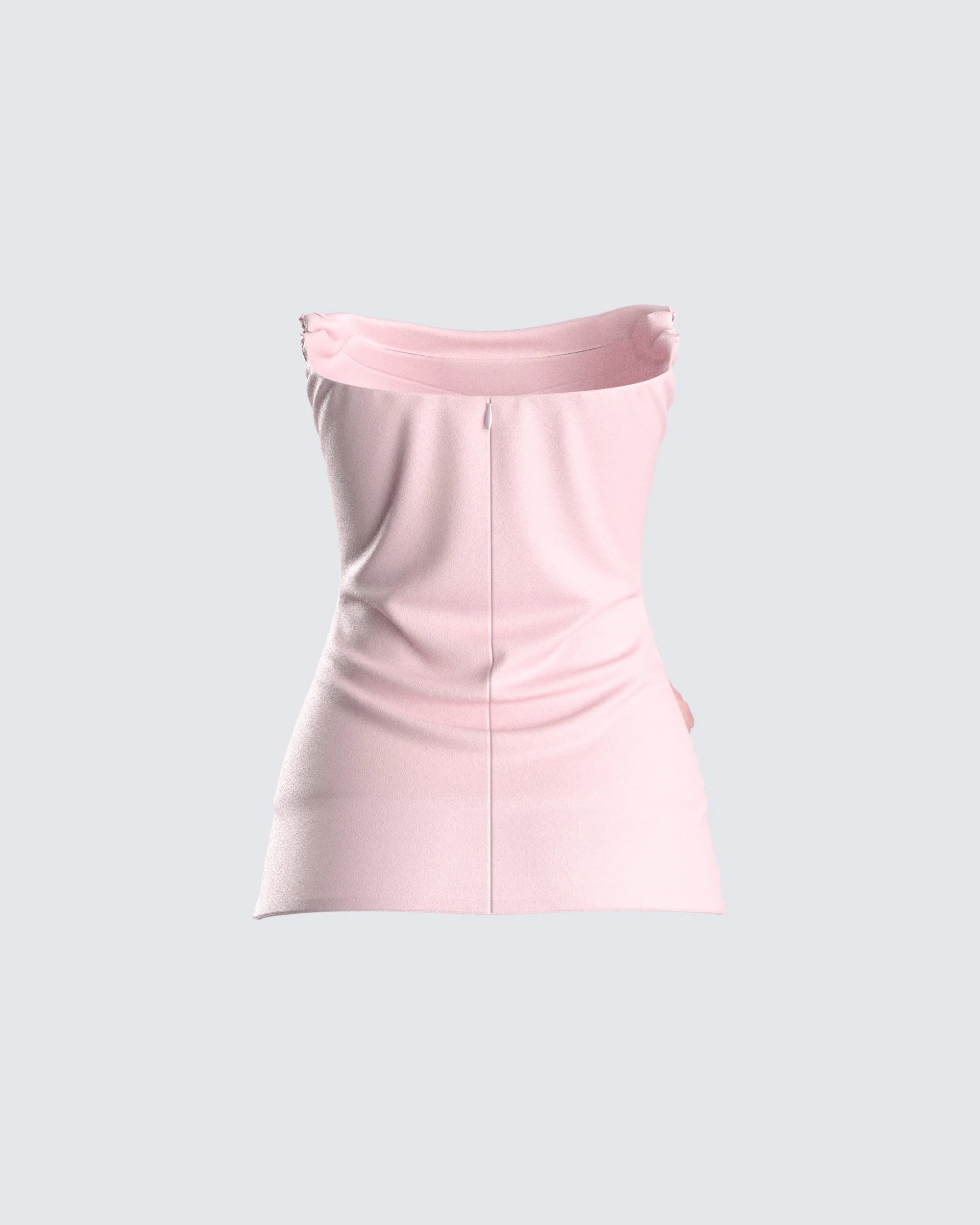 Angie Pink Floral Corset Top sold by Finesse product image thumbnail 3