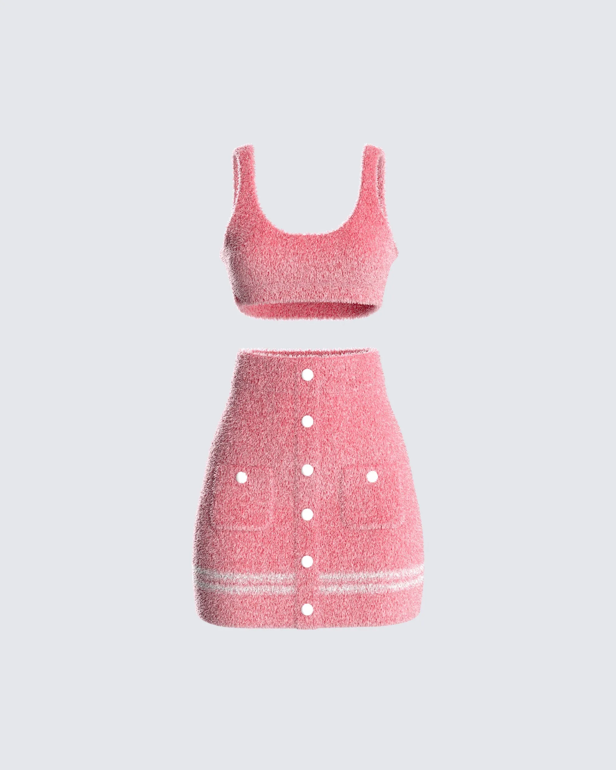 Joss Pink Sweater Set sold by Finesse