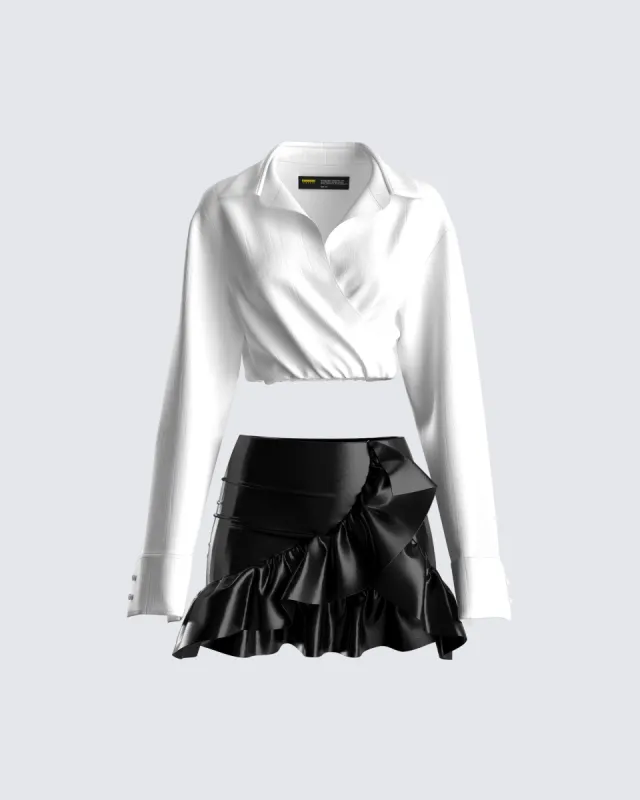 Nina Shirt & Lexi Skirt Set sold by Finesse