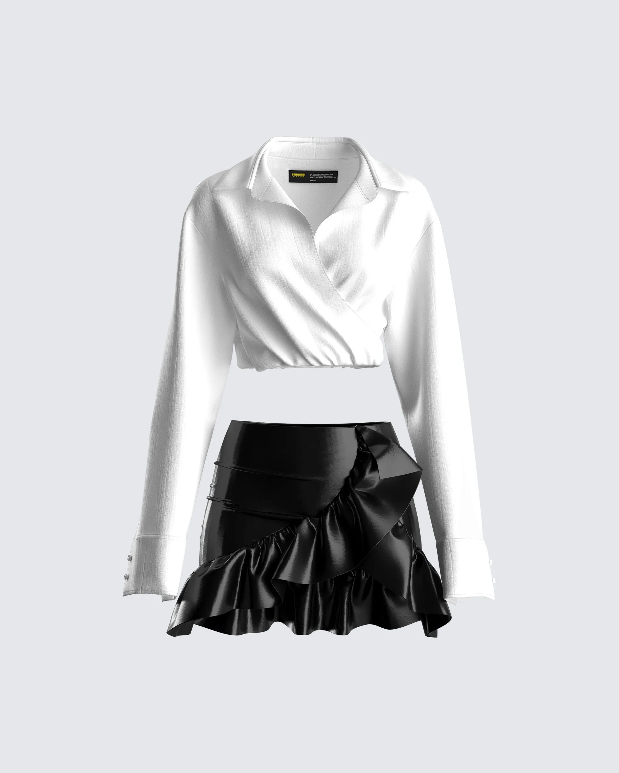 Nina Shirt & Lexi Skirt Set sold by Finesse