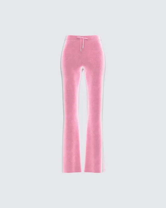 Eliana Pink Flared Pant sold by Finesse
