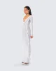 Florence White Mesh Maxi Dress sold by Finesse