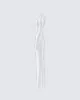 Florence White Mesh Maxi Dress sold by Finesse