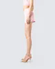 Stefani Pink Mini Skirt sold by Finesse