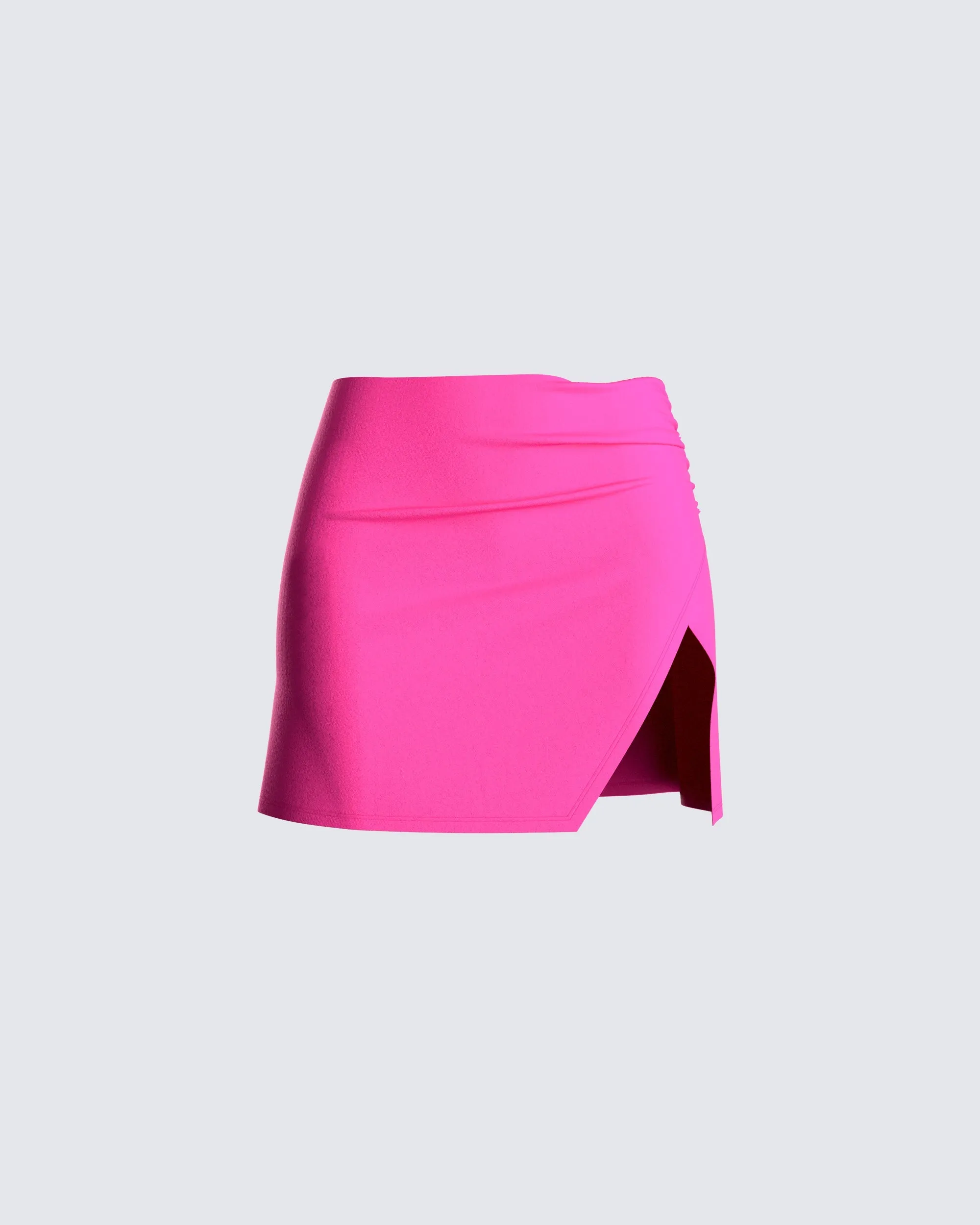 Irene Pink Mini Skirt sold by Finesse