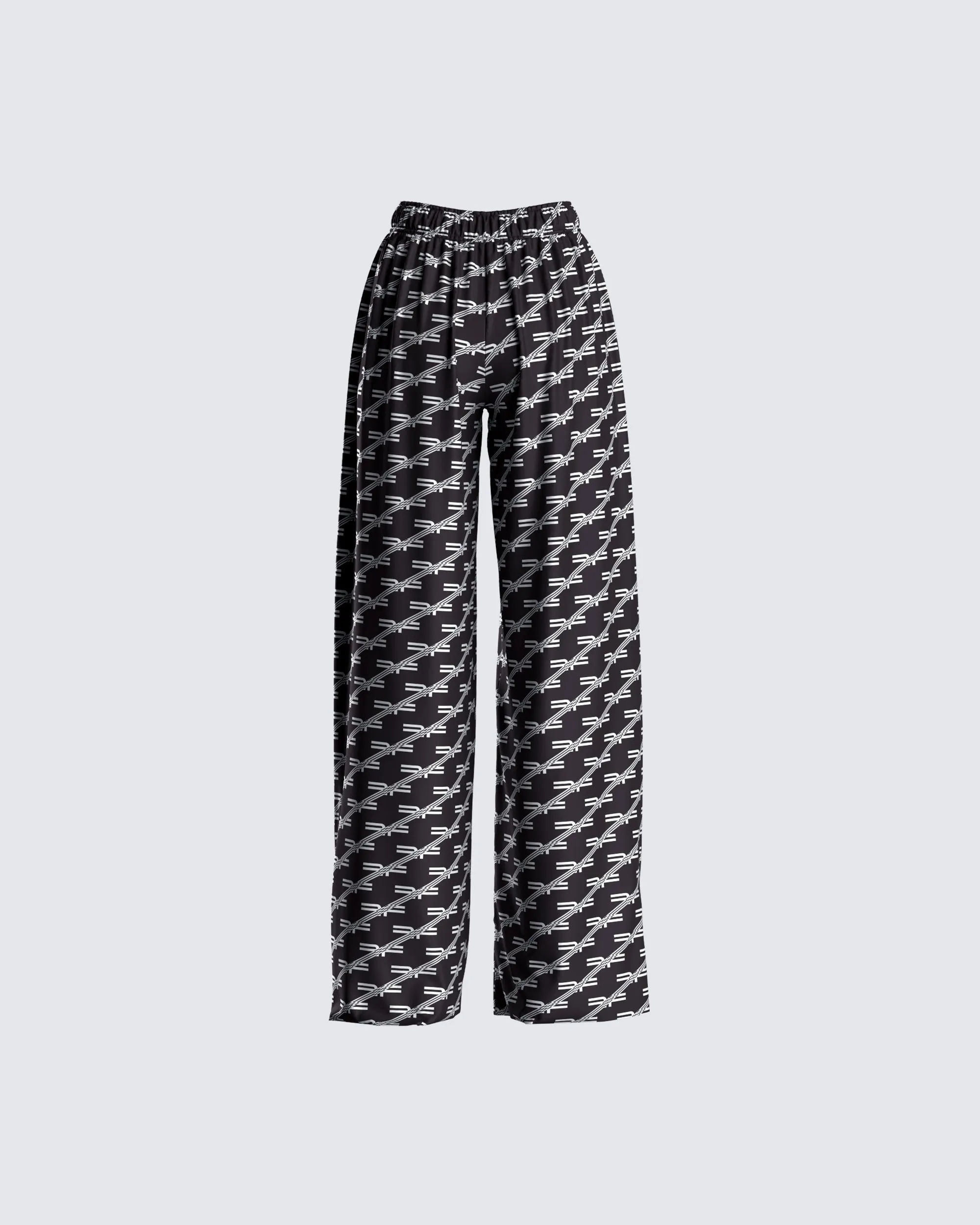 Joy Logo Print High Waist Pant sold by Finesse product image thumbnail 3