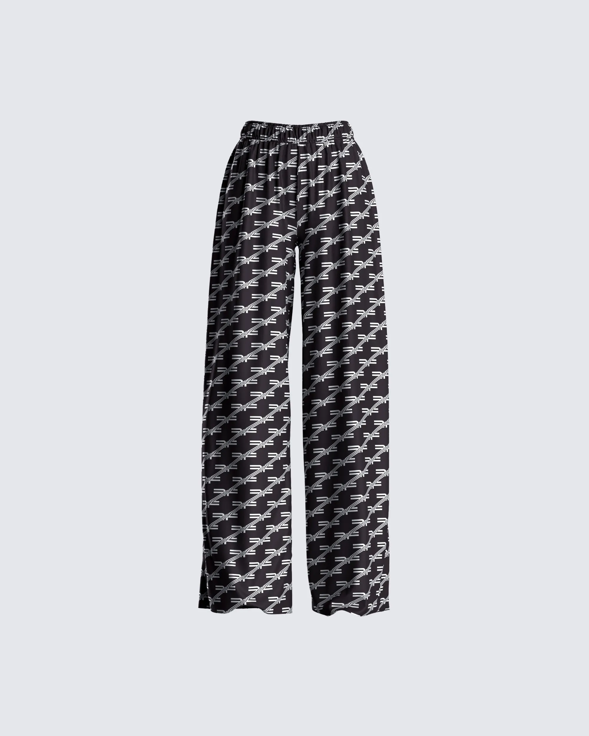 Joy Logo Print High Waist Pant sold by Finesse