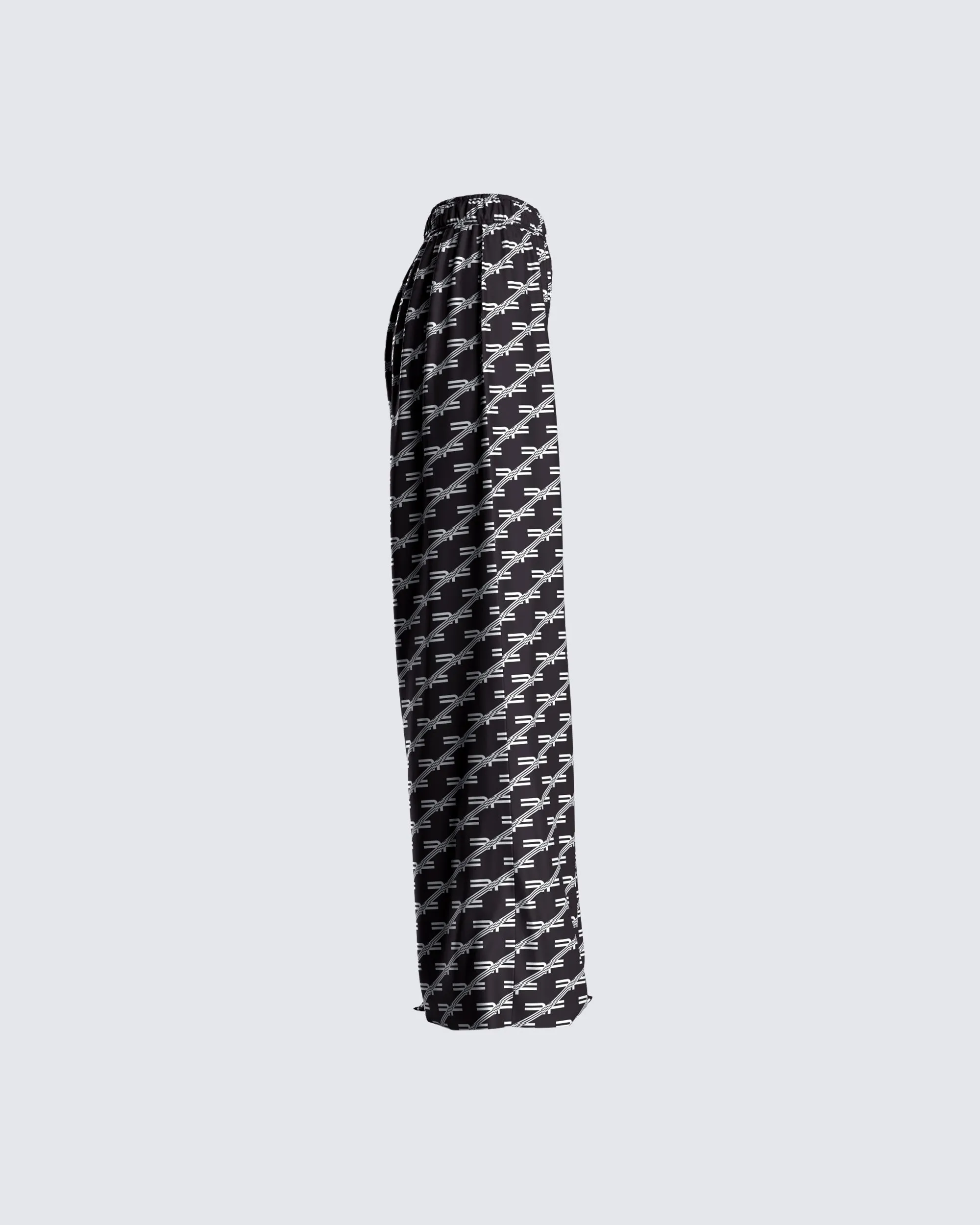 Joy Logo Print High Waist Pant sold by Finesse product image thumbnail 2