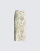 Lennon Floral Sequin Maxi Skirt sold by Finesse