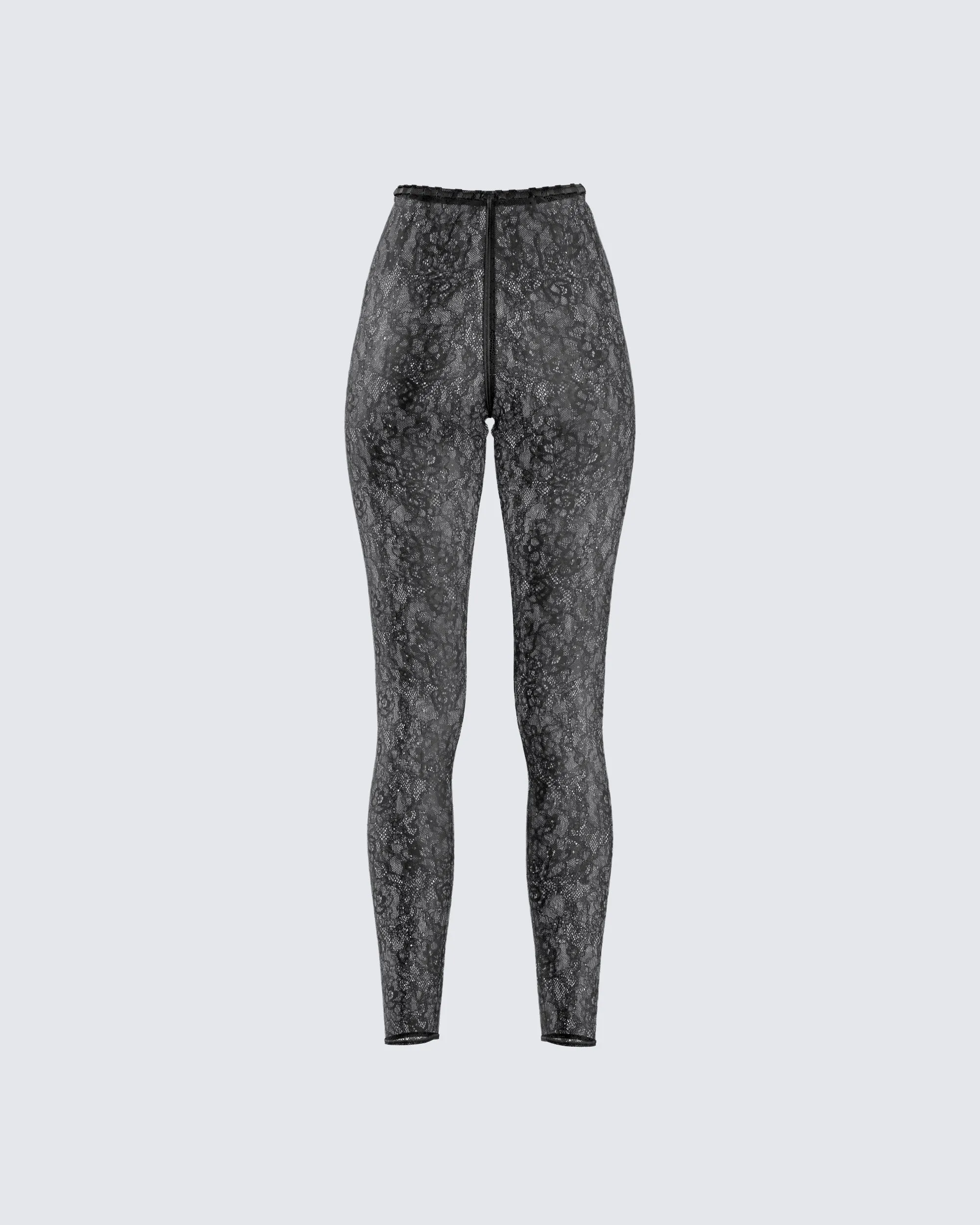 Sylvia Black Lace Legging Pant sold by Finesse product image thumbnail 3