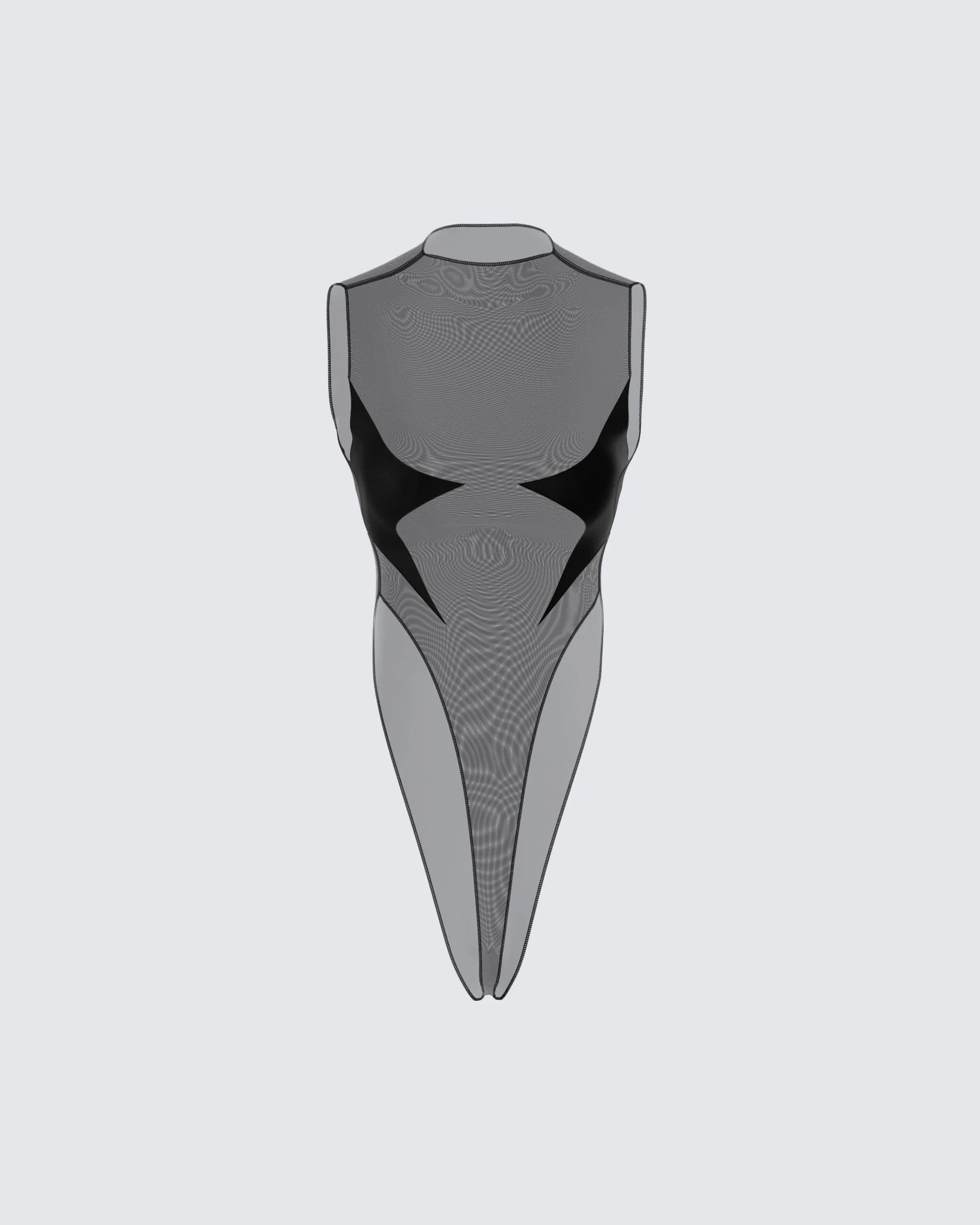 Rena Black Bodysuit sold by Finesse product image thumbnail 3