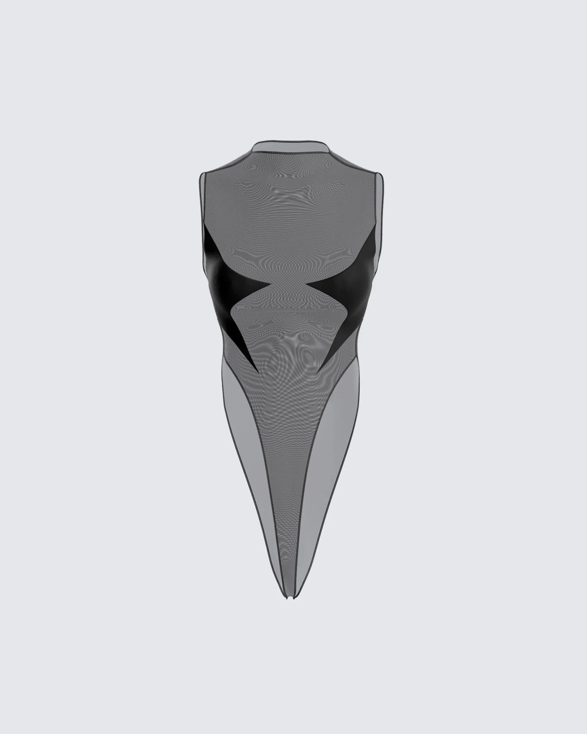 Rena Black Bodysuit sold by Finesse