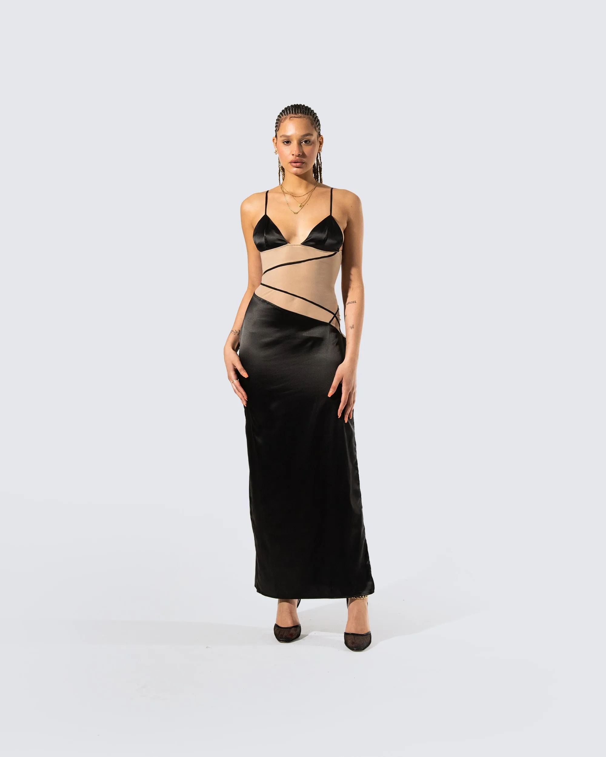 Lia Sheer Dress sold by Finesse product image thumbnail 4