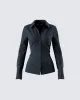 Avyanna Black Fitted Shirt sold by Finesse