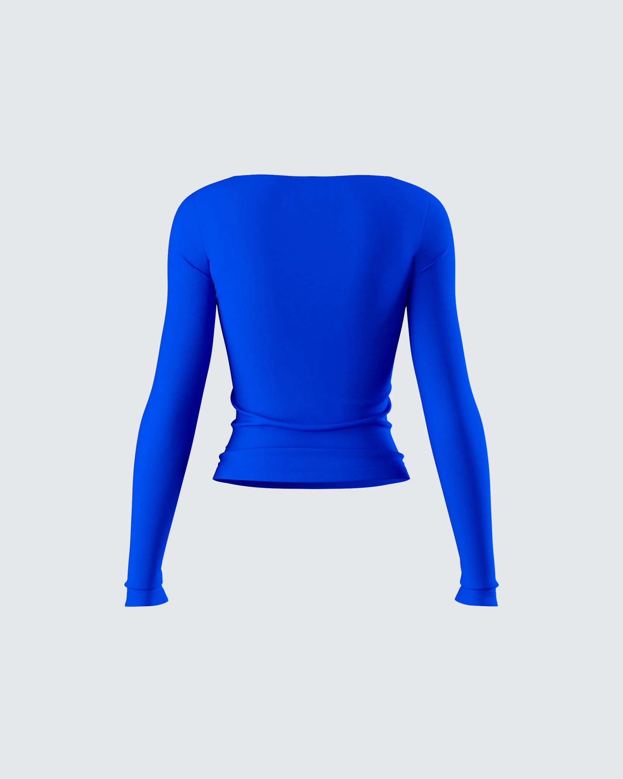 Brynee Blue Long Sleeve Top sold by Finesse product image thumbnail 3