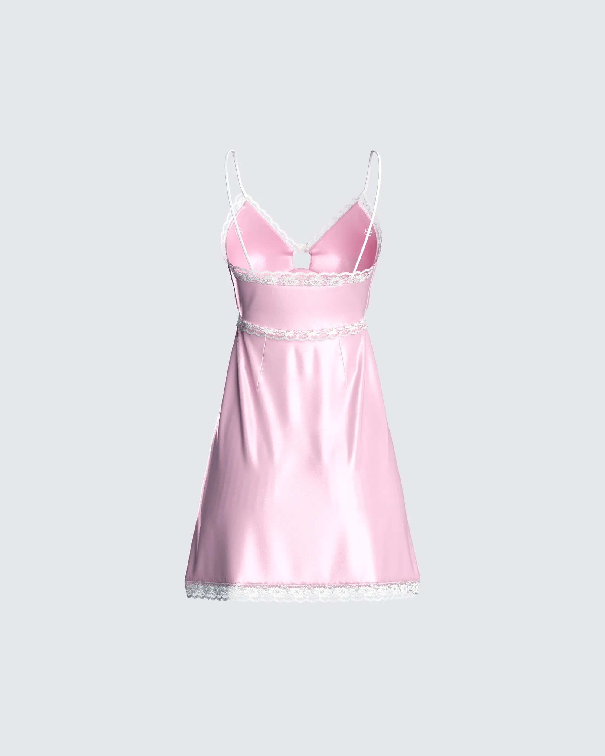 Marsha Pink Satin Mini Dress sold by Finesse product image thumbnail 3