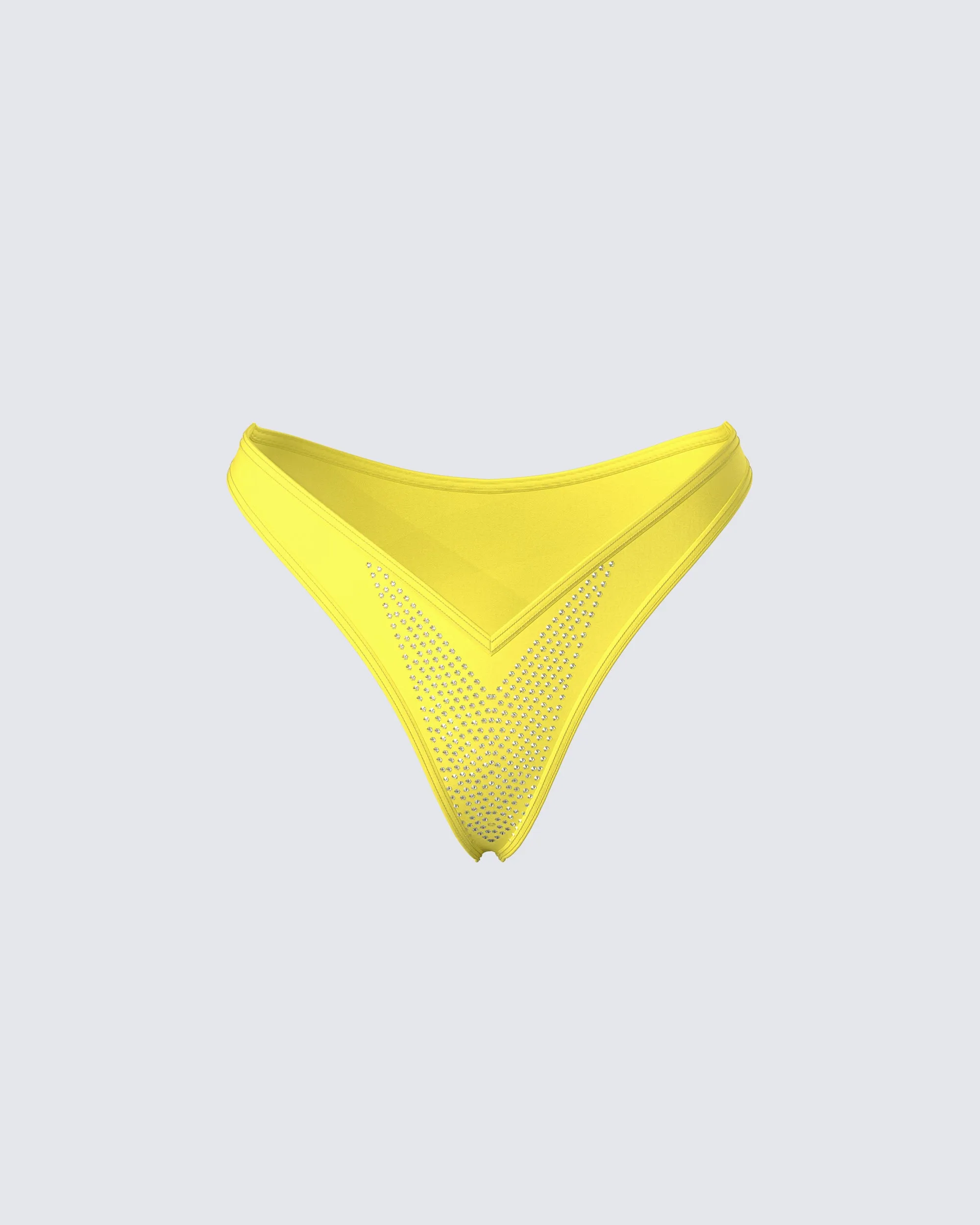 Ashley Rhinestone Bikini Bottom sold by Finesse