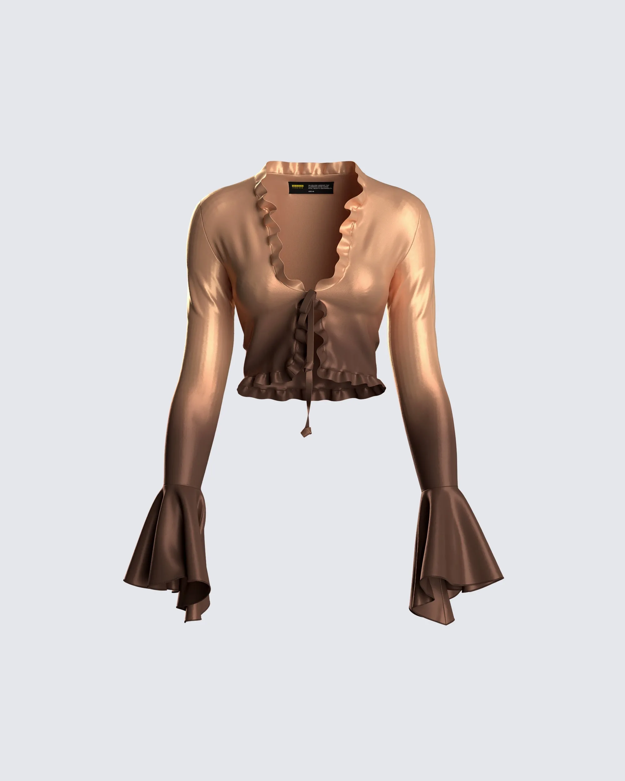 Tracy Ombre Print Top sold by Finesse