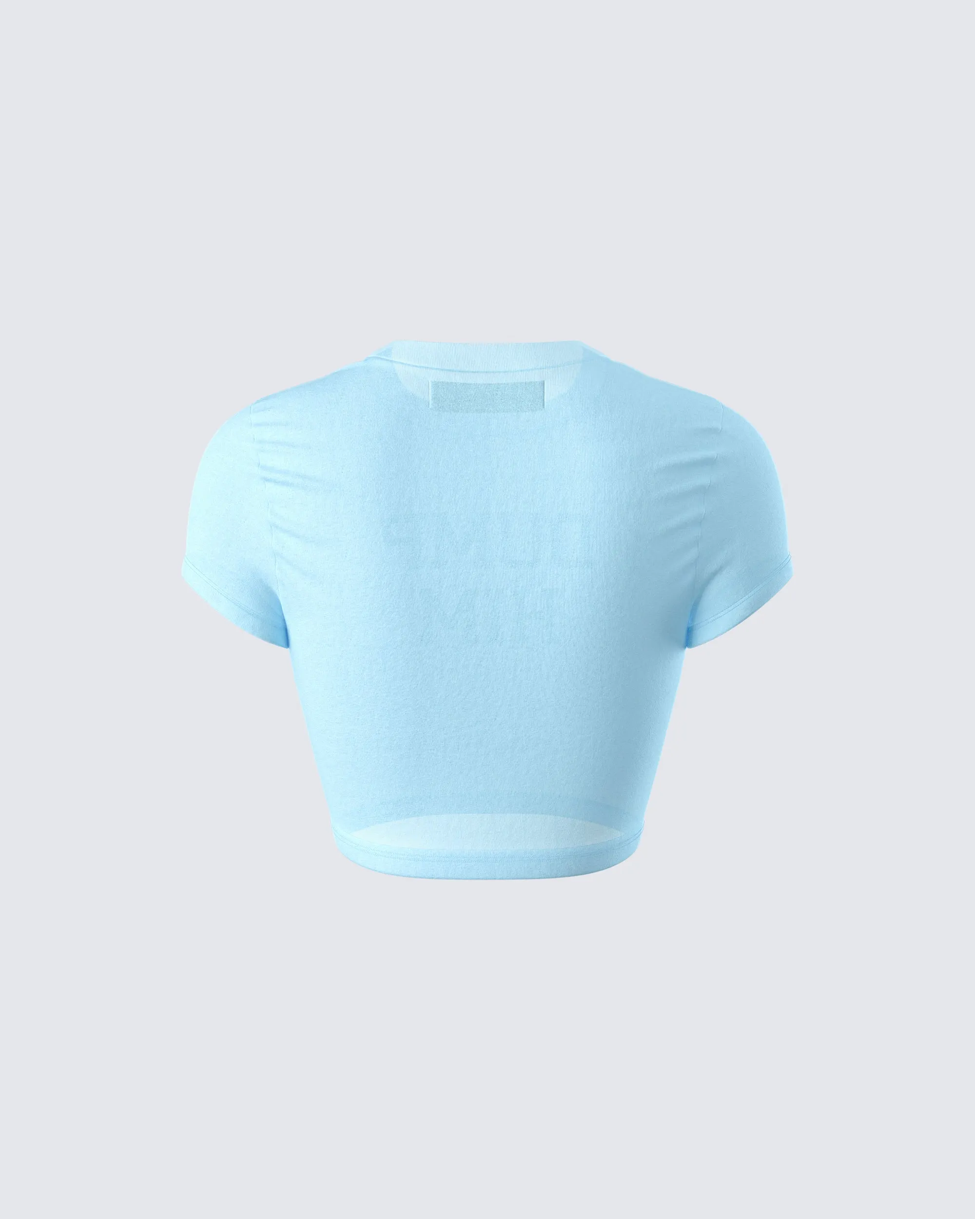 Seraina Aqua Graphic Top sold by Finesse product image thumbnail 3