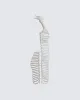 Drea Pearl Chain Mini Dress sold by Finesse