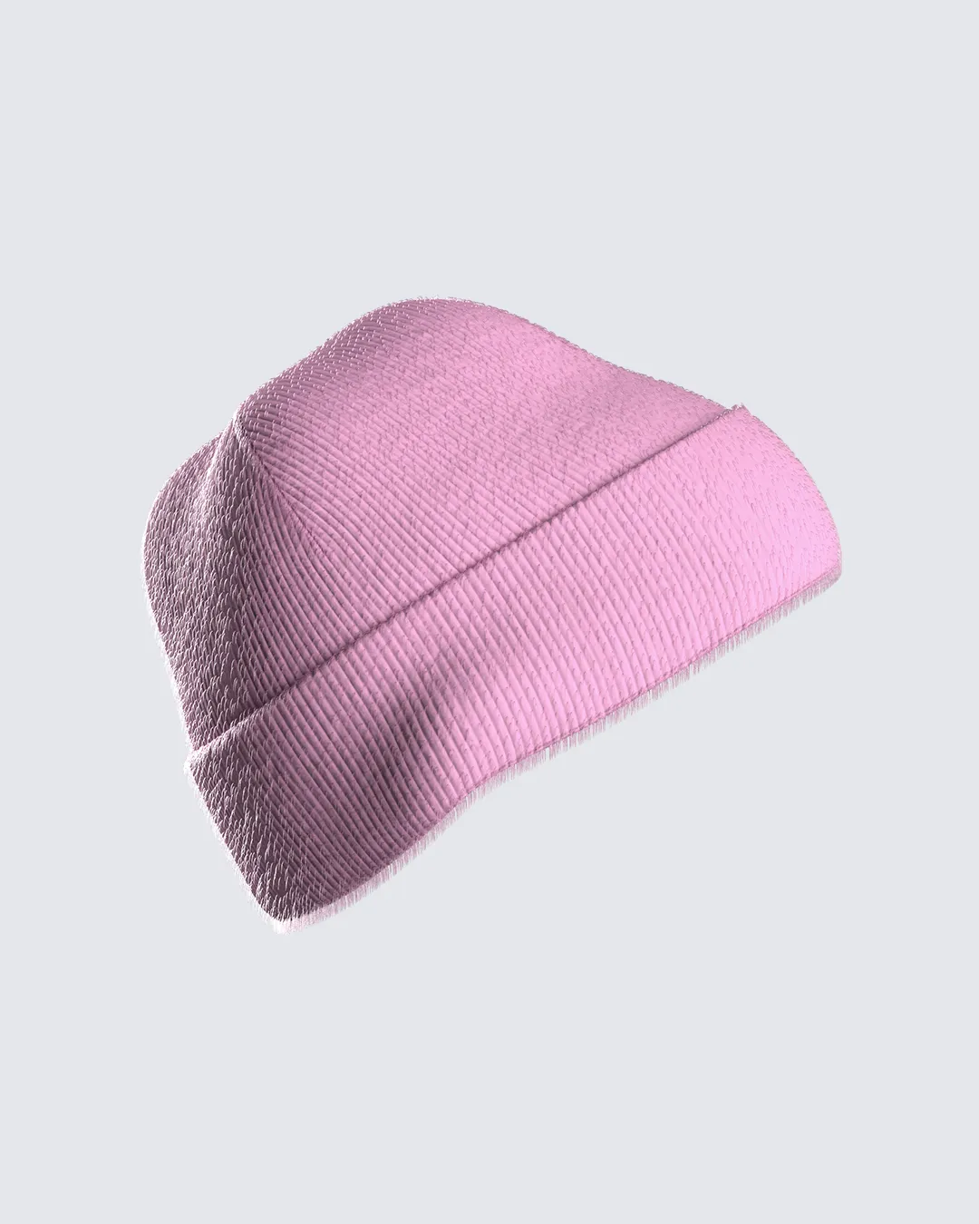 Molly Pink Ribbed Beanie sold by Finesse product image thumbnail 2