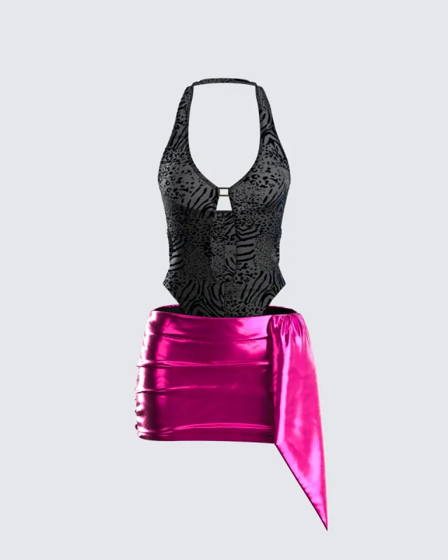 Raquel Animal Print Set sold by Finesse