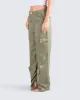 Rachel Olive Cargo Pant sold by Finesse