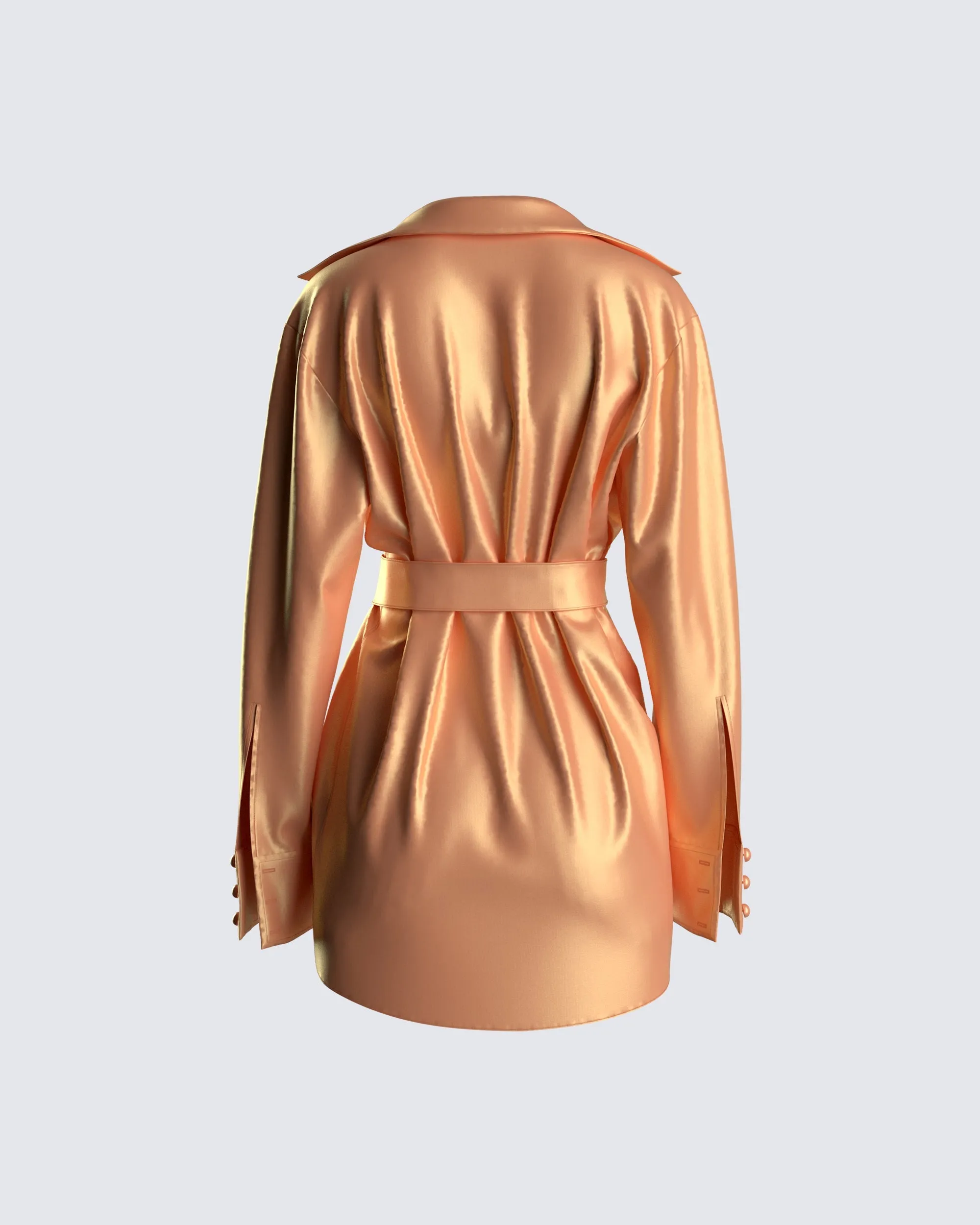 Remi Wrap Shirt Dress sold by Finesse product image thumbnail 3