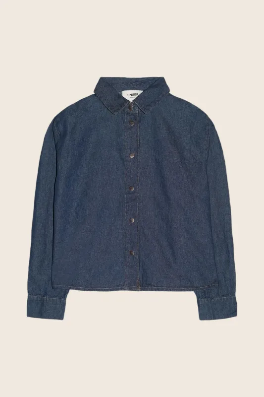 Chemise Denim Courte Crush made by Finger In The Nose