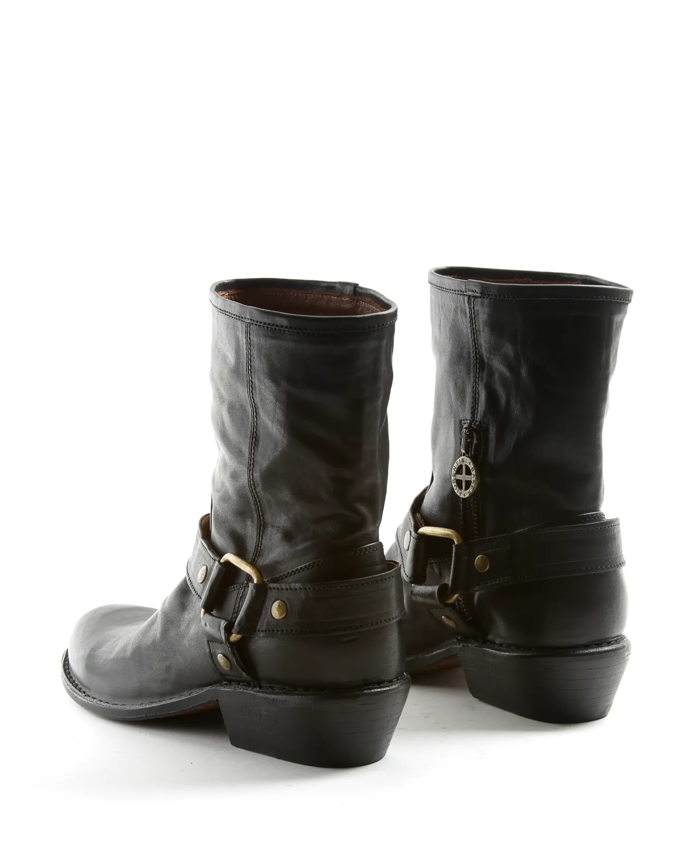 ROLO Black Leather Boots sold by Fiorentini + Baker product image thumbnail 3