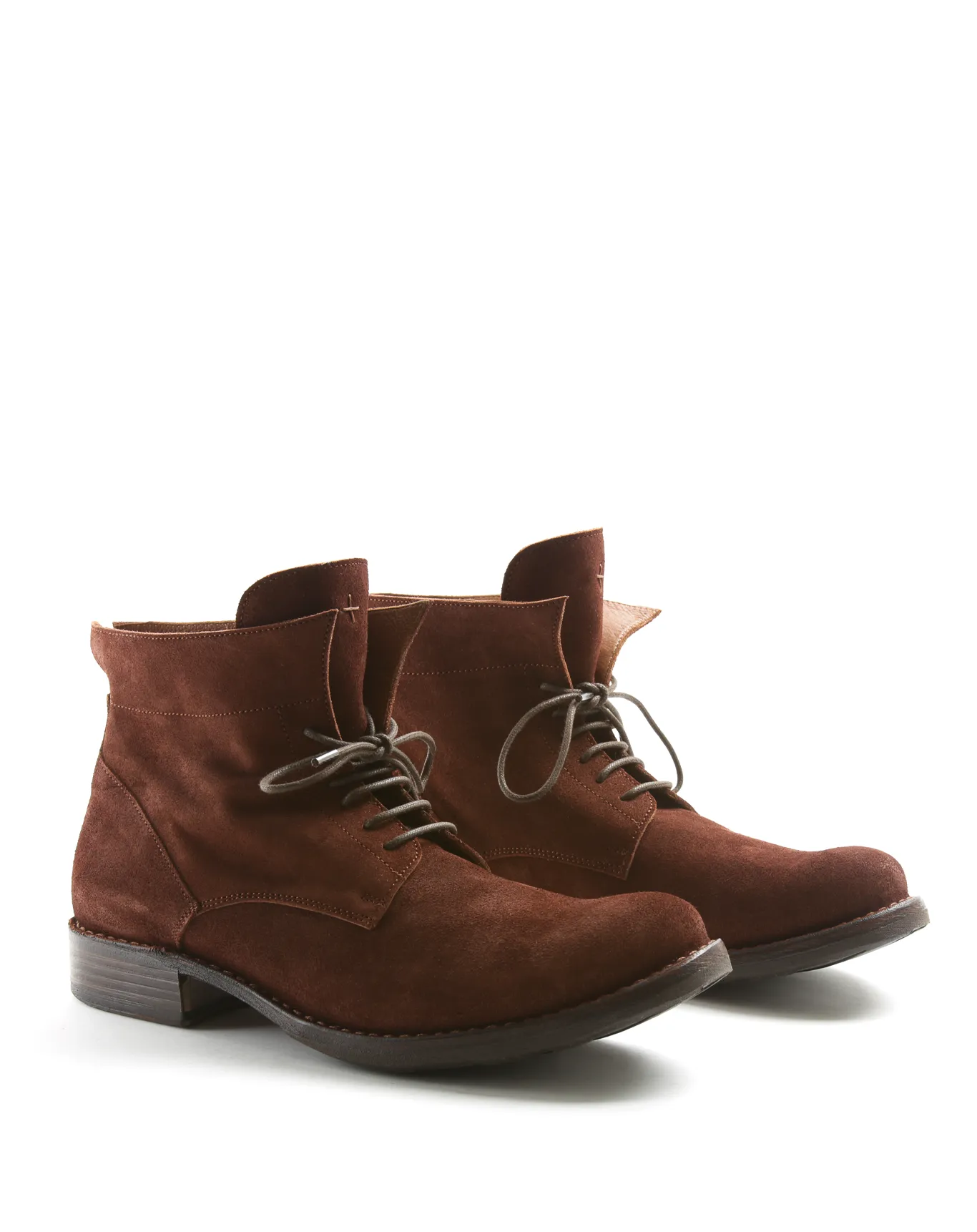 745 Rust Suede Lace-up Boots sold by Fiorentini + Baker product image thumbnail 2