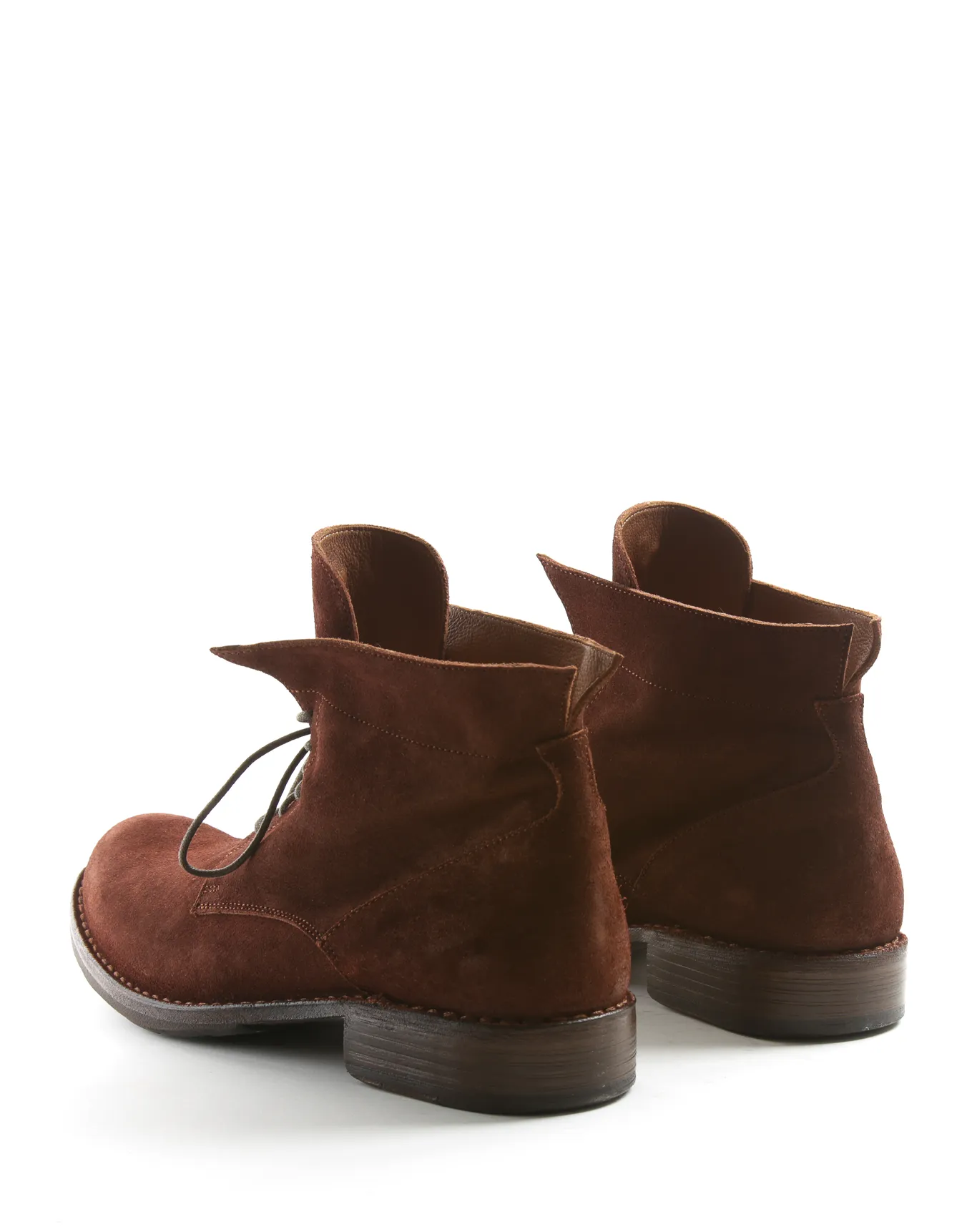 745 Rust Suede Lace-up Boots sold by Fiorentini + Baker product image thumbnail 3