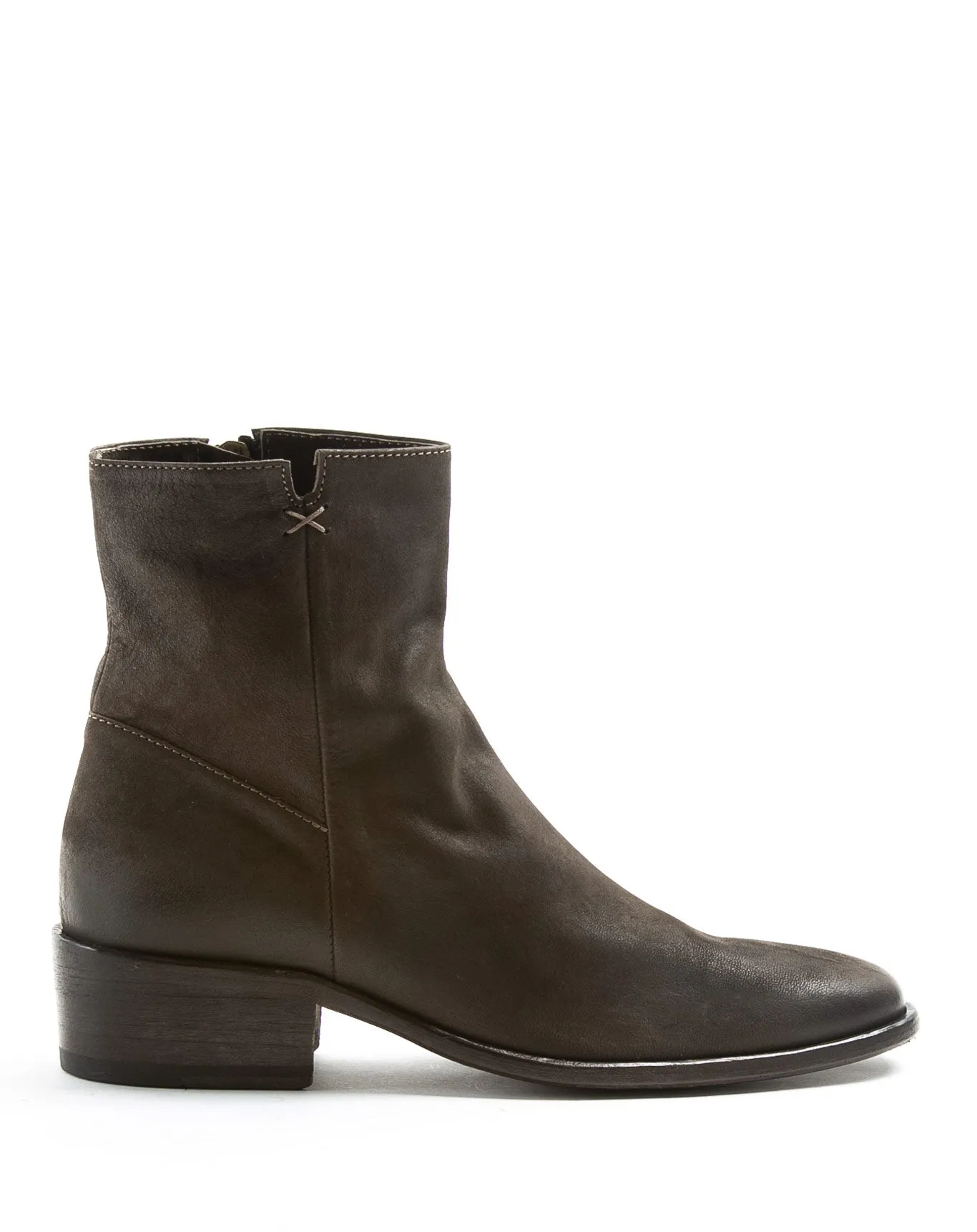 CALE Brown Leather Boots sold by Fiorentini + Baker