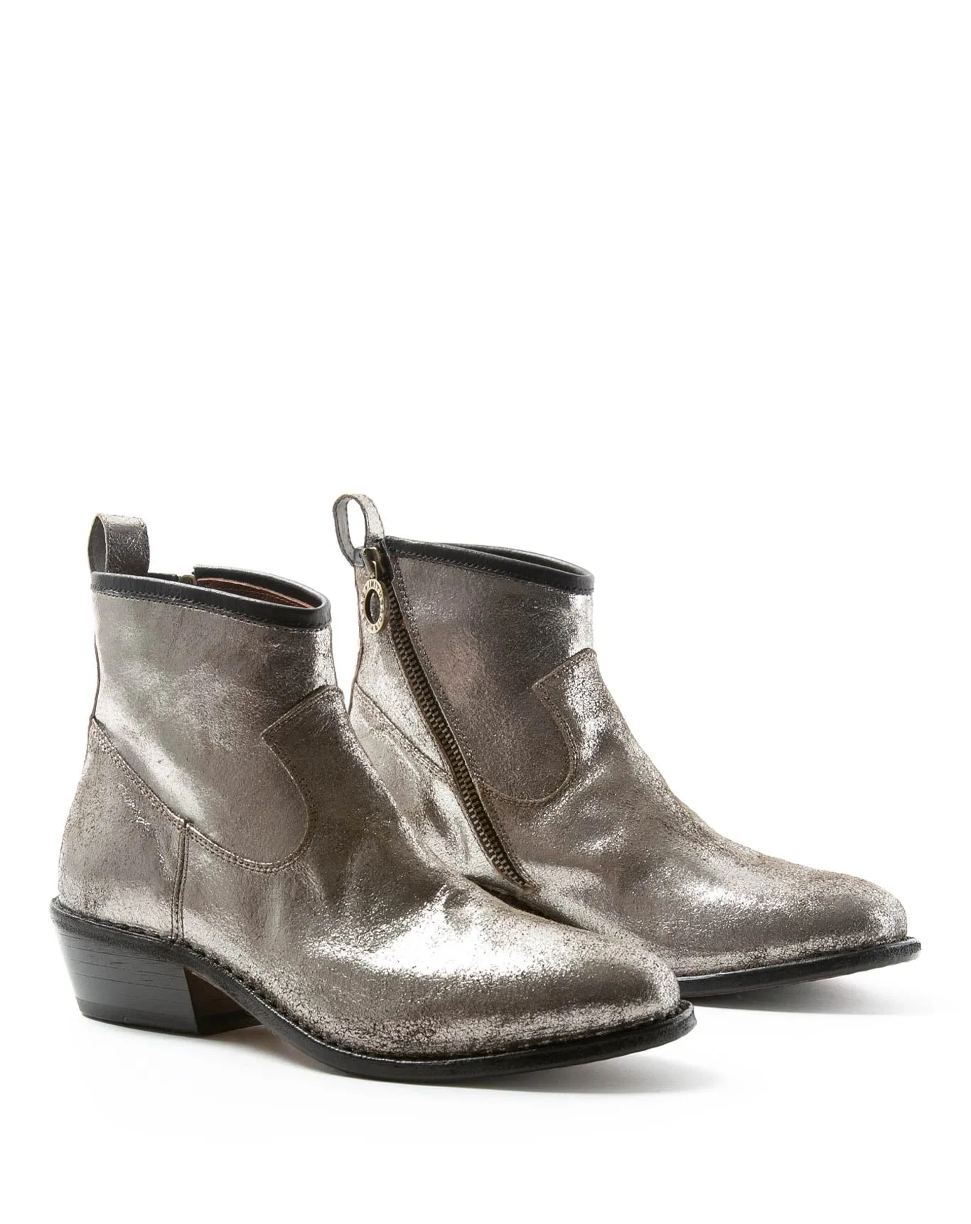 REN Silver Leather Boots sold by Fiorentini + Baker product image thumbnail 2