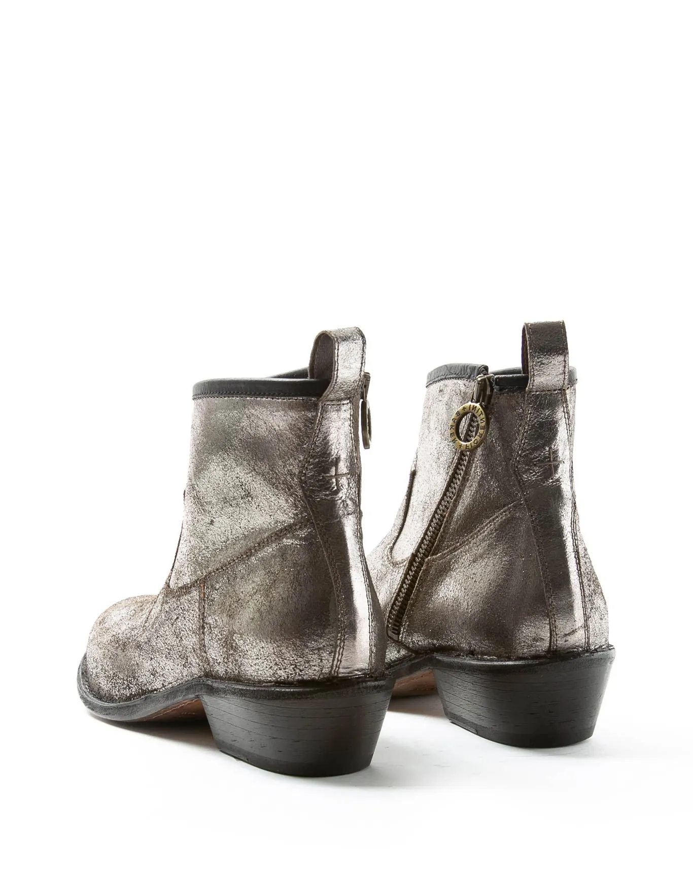 REN Silver Leather Boots sold by Fiorentini + Baker product image thumbnail 3