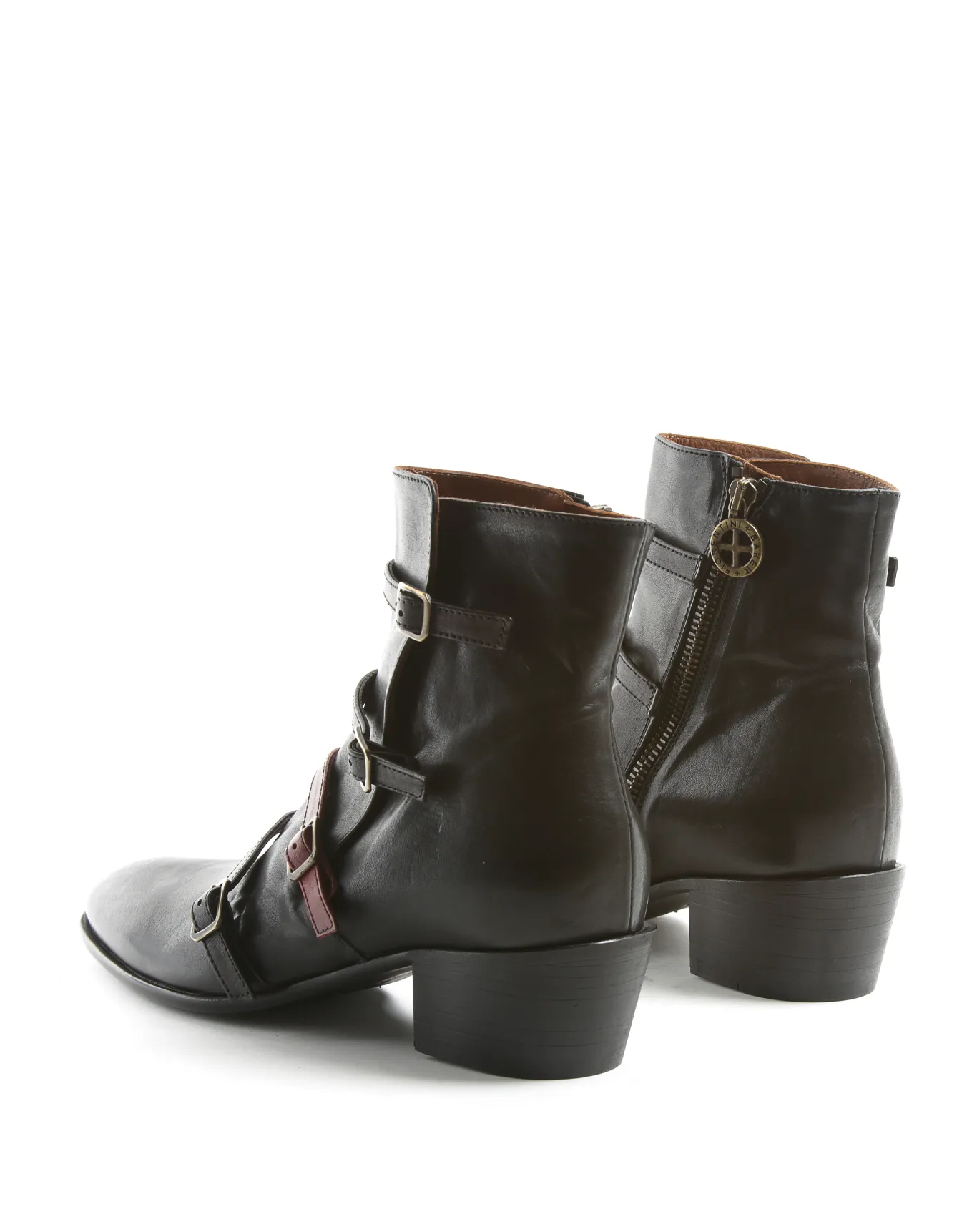 MOOG Black Leather Boots sold by Fiorentini + Baker product image thumbnail 3